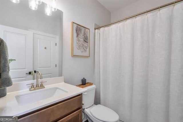 412 Nickajack Retreat Ln, Smyrna, GA 30082 - full bath with vanity and toilet