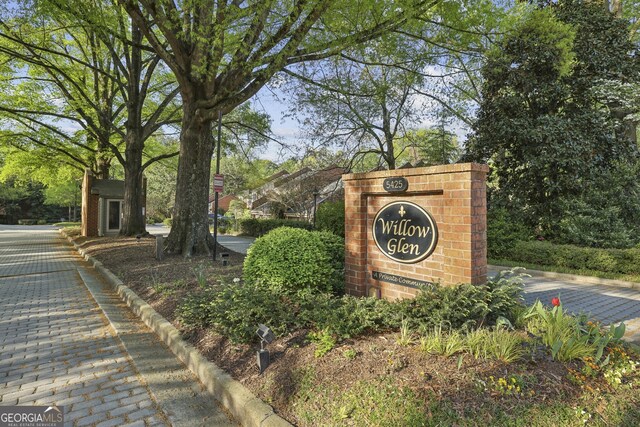 45 Willow Gln NE, Atlanta, GA 30342 - view of community sign