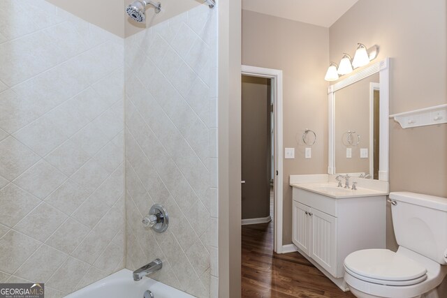 4106 Creekview Ridge Dr NE, Buford, GA 30518 - unfurnished living room with stairway, light wood-style floors, ceiling fan, baseboards, and visible vents