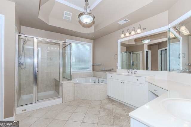 4106 Creekview Ridge Dr NE, Buford, GA 30518 - full bathroom with toilet, washtub / shower combination, vanity, and wood finished floors