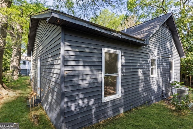 view of side of property