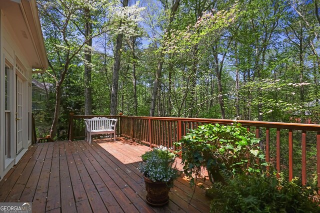 2000 Old Dominion Rd, Atlanta, GA 30350 - view of deck