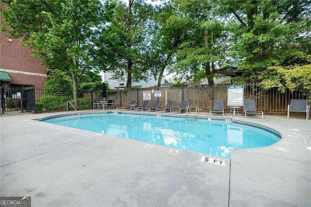 791 Wylie St SE Unit 1111, Atlanta, GA 30316 - community pool with fence