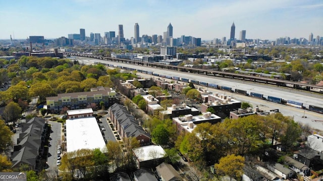 791 Wylie St SE Unit 1111, Atlanta, GA 30316 - drone / aerial view featuring a city view