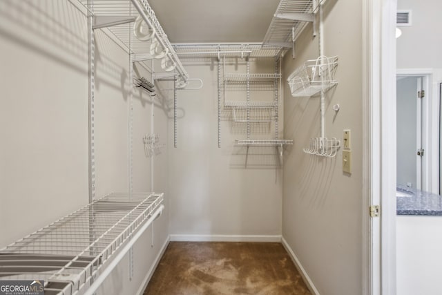 4284 Windy Gap Ct NW, Kennesaw, GA 30144 - walk in closet with visible vents and carpet