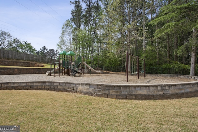 4284 Windy Gap Ct NW, Kennesaw, GA 30144 - communal playground with a yard and fence