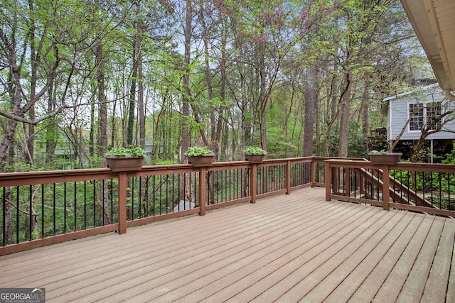 4284 Windy Gap Ct NW, Kennesaw, GA 30144 - view of deck