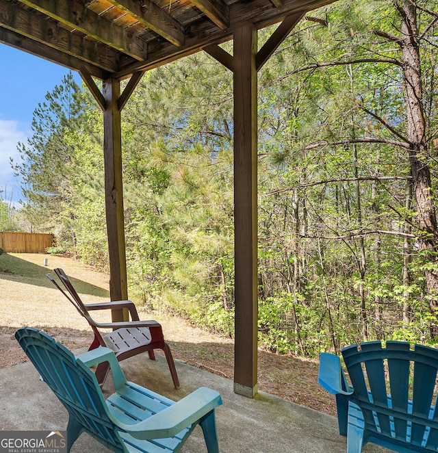 view of patio / terrace