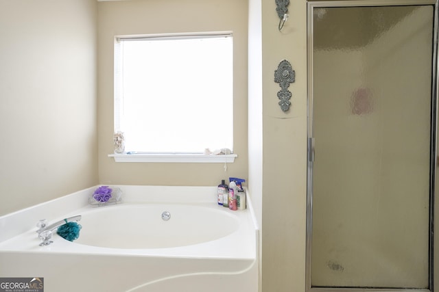 45 Hunters Ridge Ct, Covington, GA 30014 - full bath with a shower stall and a bath