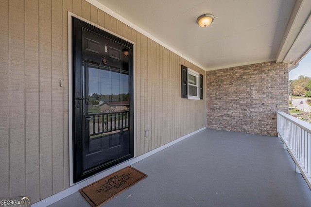 182 Hickory Dr, Ringgold, GA 30736 - view of exterior entry with a porch