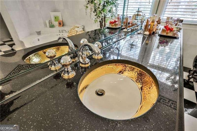 interior details with a sink