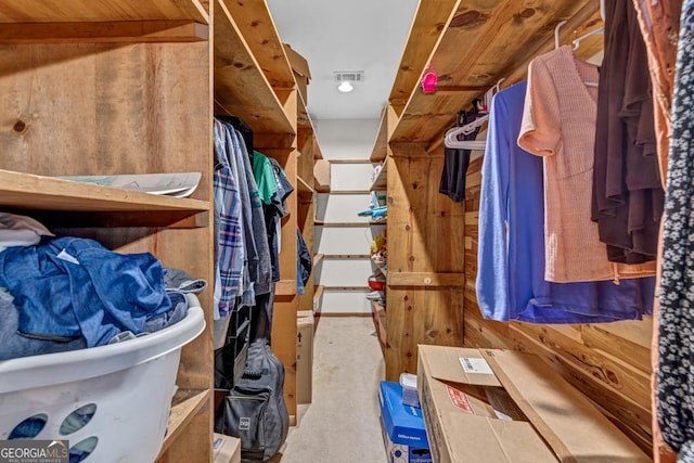 view of storage
