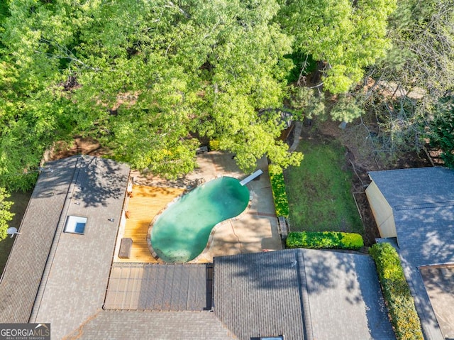 aerial view