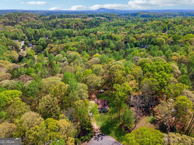 388 Pine Trl, Canton, GA 30115 - drone / aerial view with a view of trees