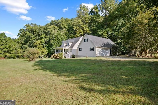 19 Mccrary Ct, Ellijay, GA 30536 - exterior space featuring a yard and driveway