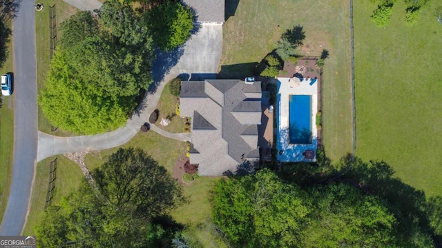 drone / aerial view