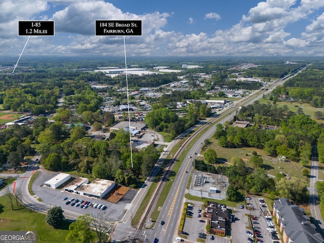 drone / aerial view