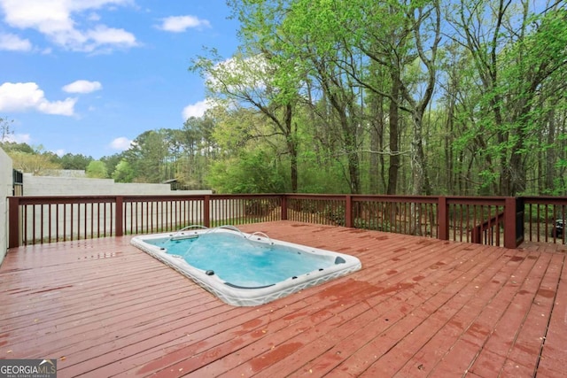 2455 Horseleg Creek Rd SW, Rome, GA 30165 - view of deck