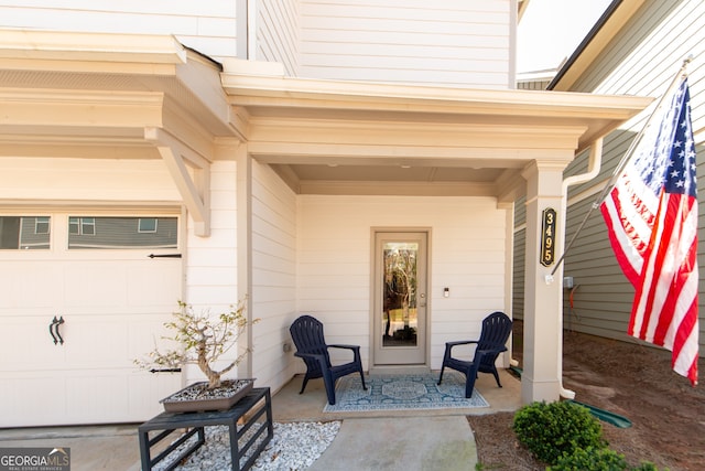3495 Delegate Aly, Scottdale, GA 30079 - view of exterior entry with a porch