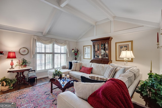 1826 Bedfordshire Ct, Decatur, GA 30033 - living room featuring wood finished floors