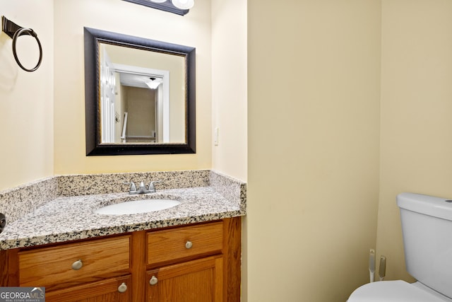 5213 Pinnacle Point Cts, Norcross, GA 30071 - bathroom with toilet and vanity