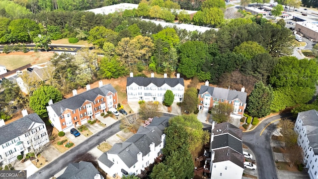5213 Pinnacle Point Cts, Norcross, GA 30071 - birds eye view of property featuring a residential view