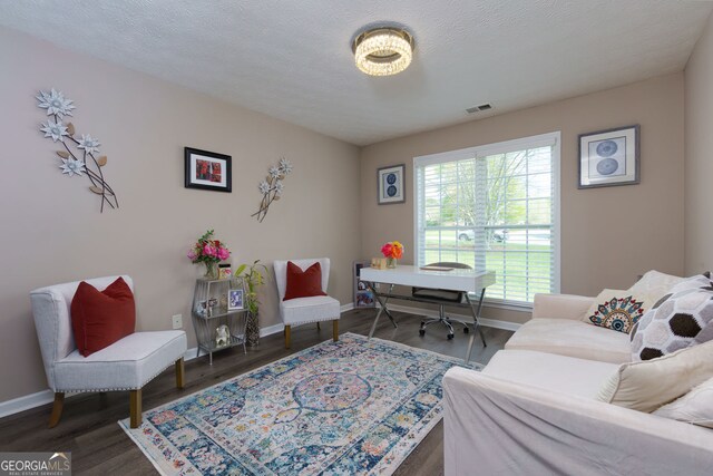101 Javay Ct, Villa Rica, GA 30180 - living area with baseboards and wood finished floors