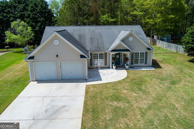 101 Javay Ct, Villa Rica, GA 30180 - view of front facade with a garage and driveway