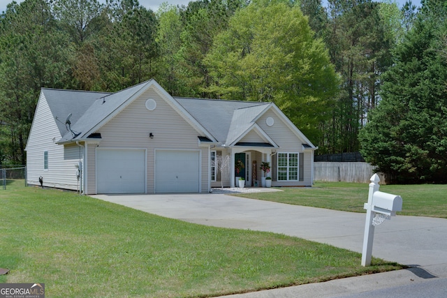 101 Javay Ct, Villa Rica, GA 30180 - ranch-style home with an attached garage and driveway
