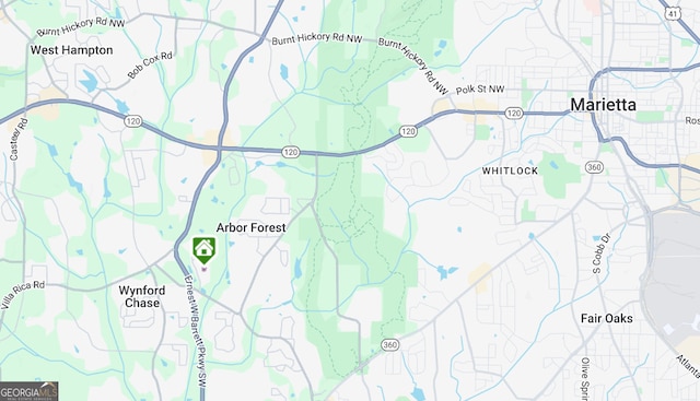 map location