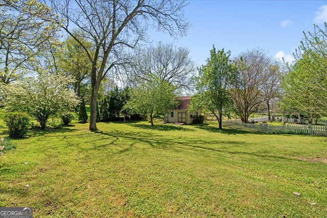 313 Ellenwood Dr, Bowdon, GA 30108 - view of yard