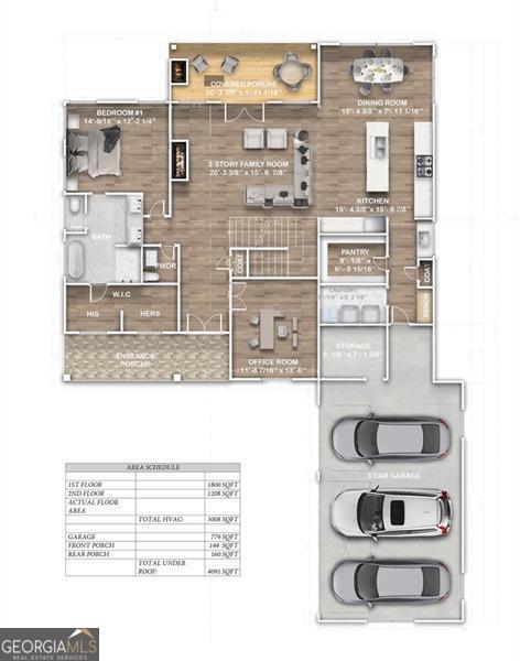 view of layout