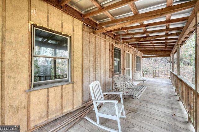 2479 Plum Orchard Rd Unit 1 & 2, Clayton, GA 30525 - view of wooden deck