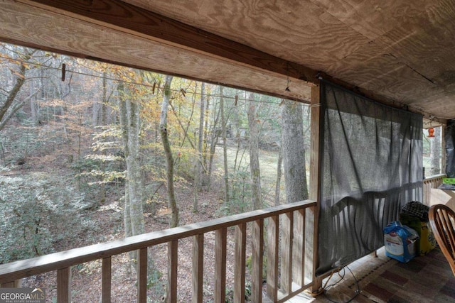 2479 Plum Orchard Rd Unit 1 & 2, Clayton, GA 30525 - view of unfurnished sunroom