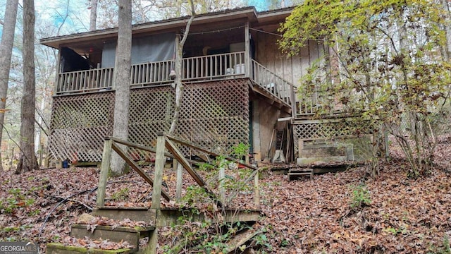 2479 Plum Orchard Rd Unit 1 & 2, Clayton, GA 30525 - view of property exterior with stairs