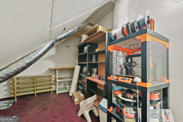 view of storage