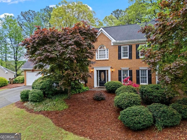 5663 Brookstone Dr NW, Acworth, GA 30101 - view of front of home featuring brick siding and concrete driveway
