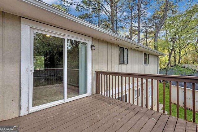view of deck