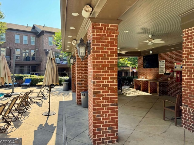 view of property