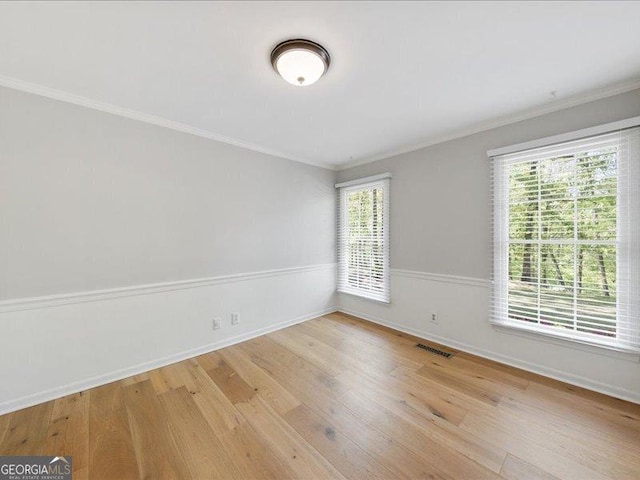 5761 Kentucky Downs Dr, Macon, GA 31210 - empty room with crown molding and wood finished floors