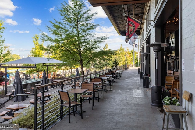 747 Ralph Mcgill Blvd NE Unit 223, Atlanta, GA 30312 - view of patio / terrace