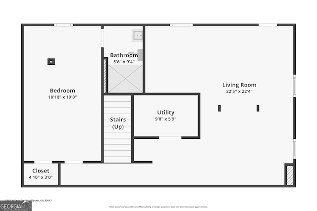 5465 N Fork Dr SW, Lilburn, GA 30047 - plan