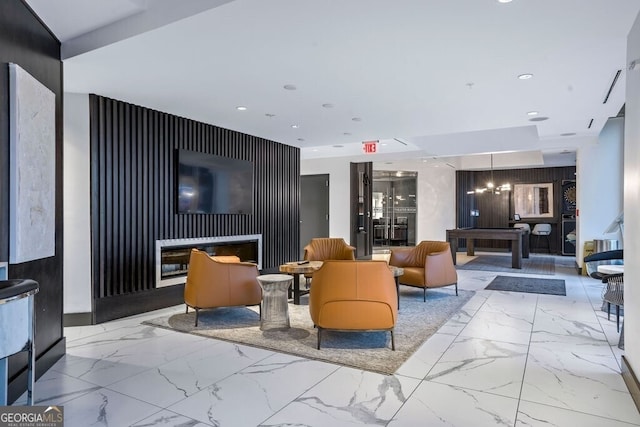 view of community lobby