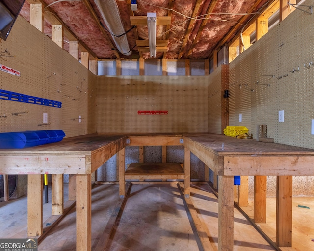 75 The Farm Rd, Mcdonough, GA 30252 - view of unfinished basement