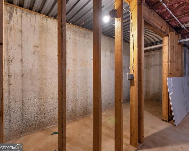75 The Farm Rd, Mcdonough, GA 30252 - view of unfinished below grade area