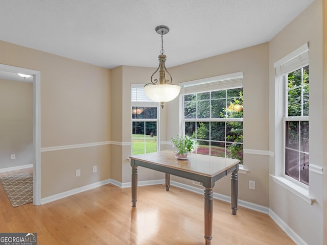 75 The Farm Rd, Mcdonough, GA 30252 - dining space with light wood-style floors and baseboards