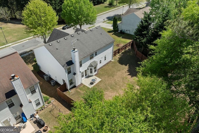 aerial view