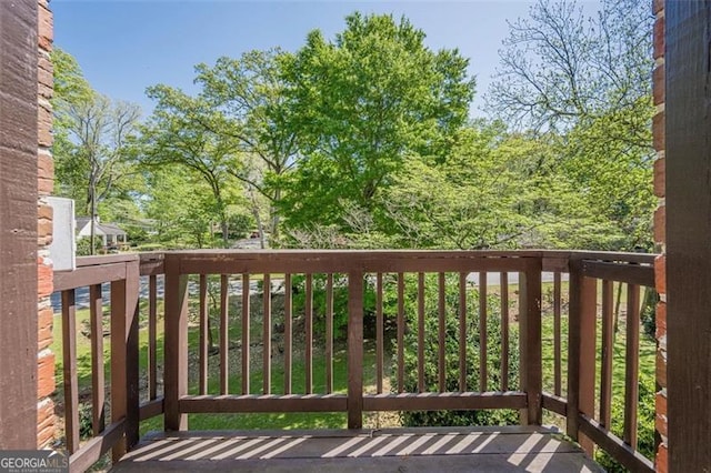 1884 Montrose Dr, East Point, GA 30344 - view of deck