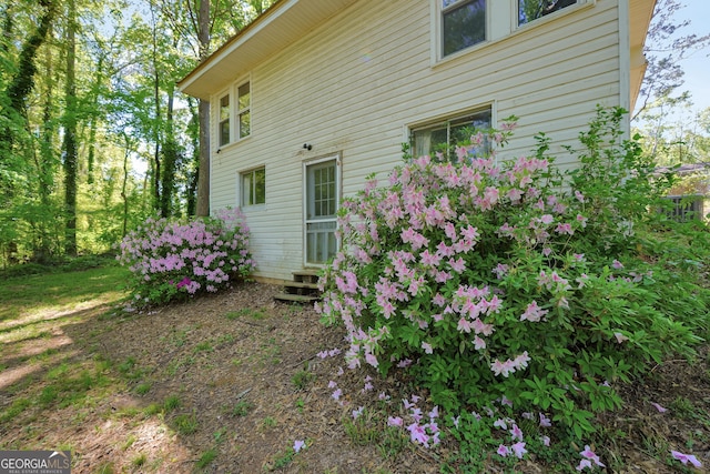139 Cherokee Dr, Jackson, GA 30233 - view of property exterior featuring entry steps