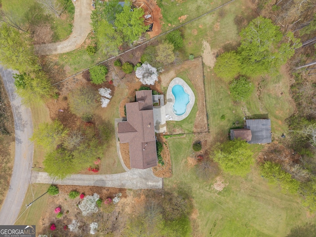 3588 SW Highridge Dr, Conyers, GA 30094 - aerial view